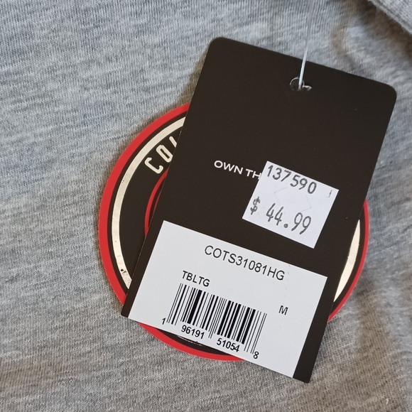 NEW WITH TAGS WOMENS COLOSSEUM SIZE MEDIUM TAMPA BAY LIGHTNING SEQUIN TOP - Picture 6 of 8